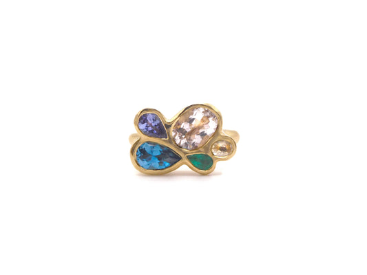 Harlequin Cluster Ring