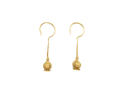 Poppy Seedpod Earrings