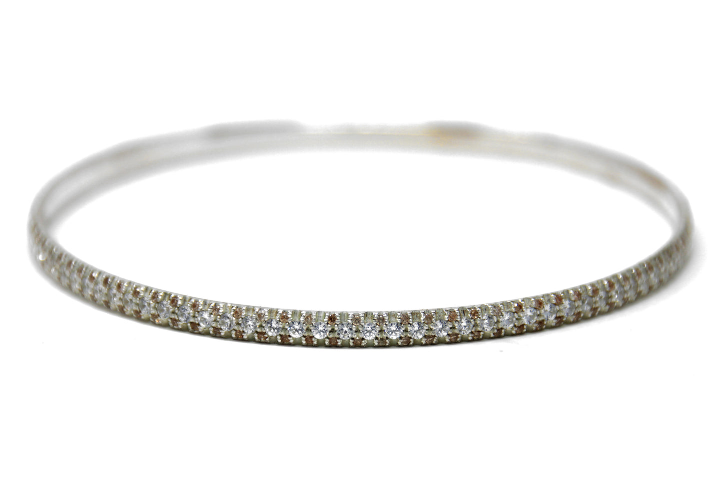 Diamond and Sapphire Bangle