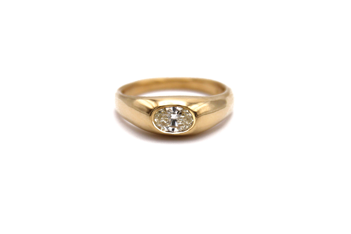 Diamond Bombe Ring